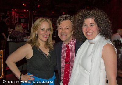 Zina Goldrich, Jim Caruso and Marcy Heisler Photo