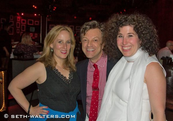 Zina Goldrich, Jim Caruso and Marcy Heisler Photo