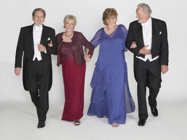 Robert Foxworth as Reginald Paget, Elizabeth Franz as Jean Horton, Jill Tanner as Cec Photo