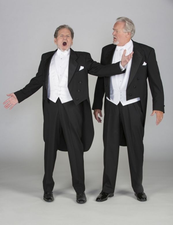 Robert Foxworth as Reginald Paget and Roger Forbes as Wilfred Bond Photo