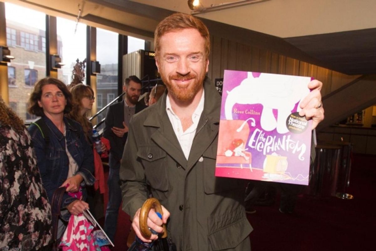 Damian Lewis at the ELEPHANTOM opening at 