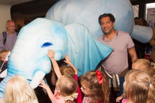 Nitin Ganatra with The Elephantom Photo