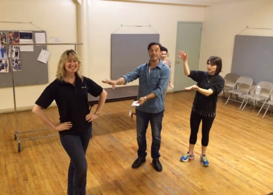 Photo Flash: In Rehearsal with NYMF's THE TRAVELS Image