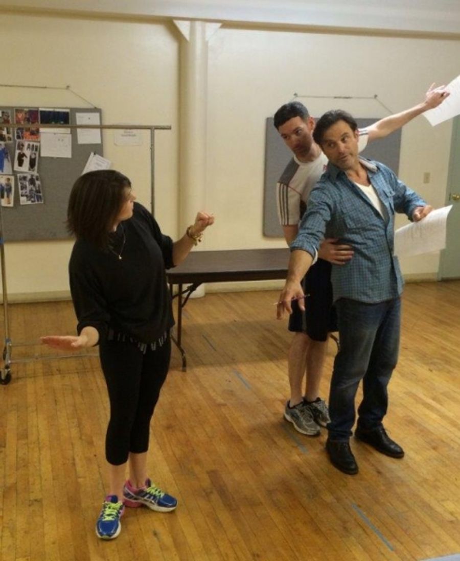 Photo Flash: In Rehearsal with NYMF's THE TRAVELS Image