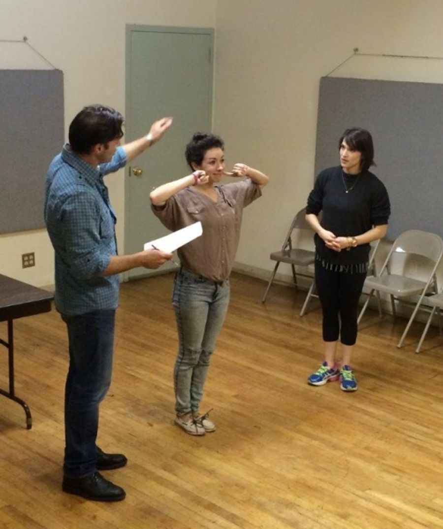 Photo Flash: In Rehearsal with NYMF's THE TRAVELS Image