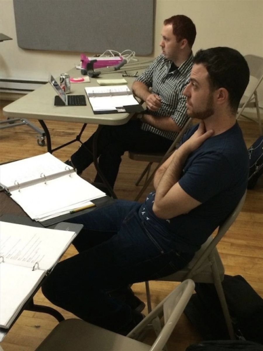 Photo Flash: In Rehearsal with NYMF's THE TRAVELS Image