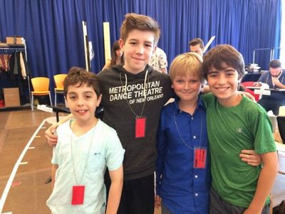 Alex Dreier, Sawyer Nunes, Hayden Signoretti, and Aidan Gemme Photo