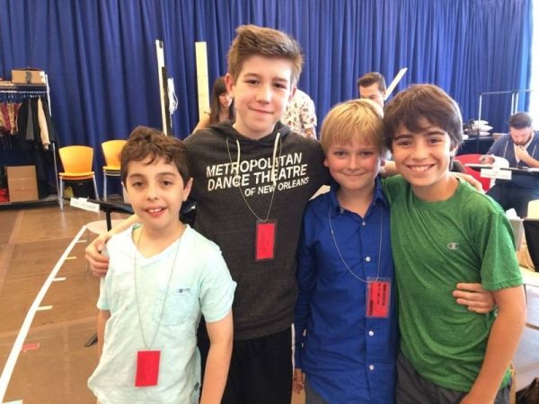 Alex Dreier, Sawyer Nunes, Hayden Signoretti, and Aidan Gemme Photo