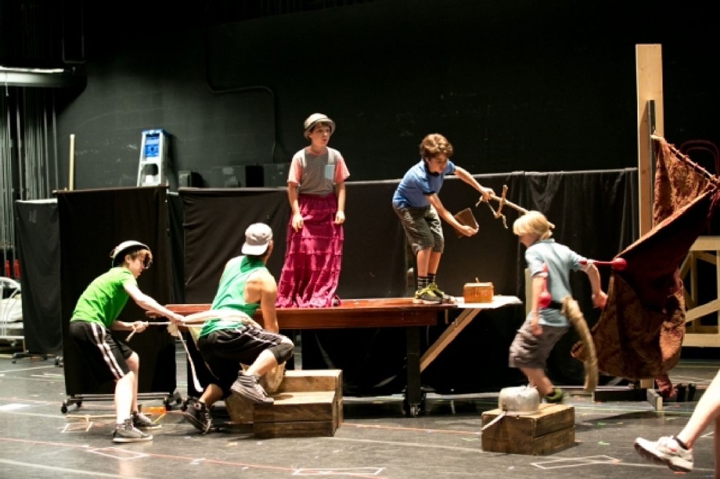 Photo Flash: A.R.T.'s FINDING NEVERLAND - Full Rehearsal Shots!  Image