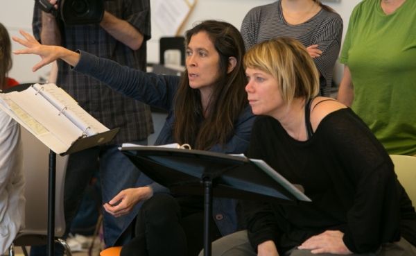 Director Diane Paulus and choreographer Mia Michaels Photo
