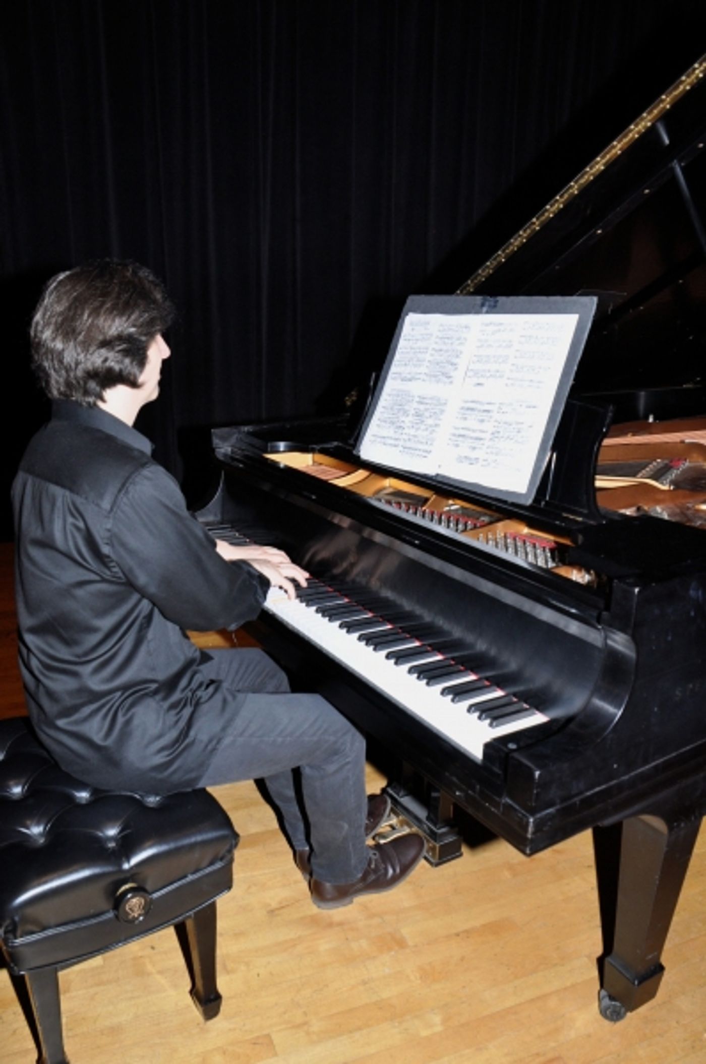 Photo Coverage: First Look at Hershey Felder in MAESTRO BERNSTEIN  Image