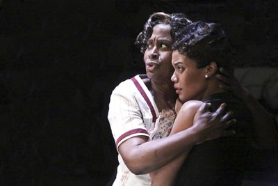 Kimberly Scott (Nurse) and Christina Elmore (Juliet) Photo