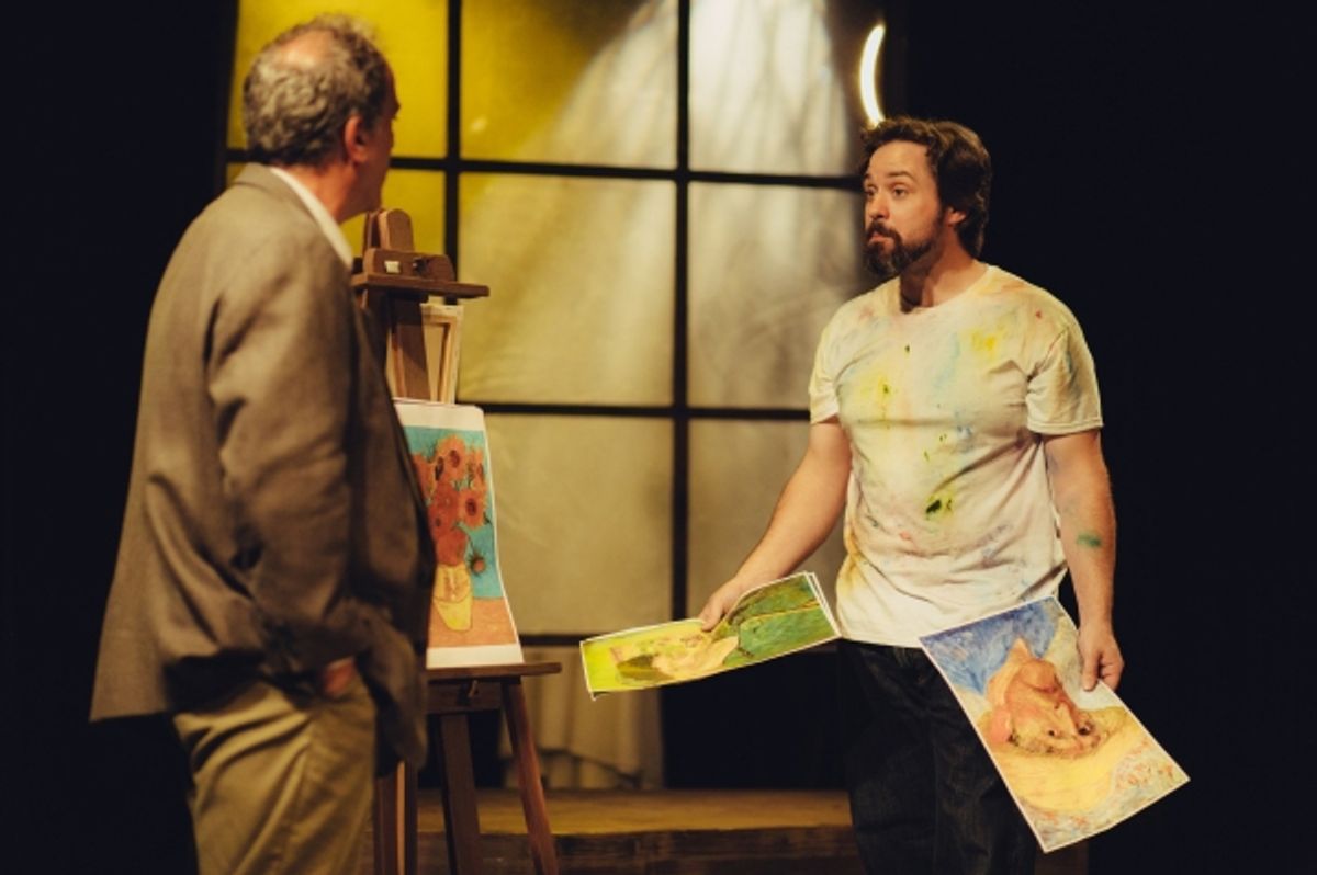 Greg Thompson (Dr. Miller) and Steve Fisher (Patrick Stone) at 