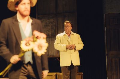 Jordan Foote (Vincent van Gogh) and Ned Averill-Snell (Bouchard) Photo
