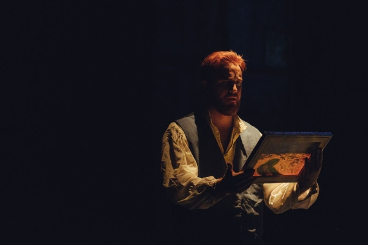 Jordan Foote as Vincent van Gogh at 