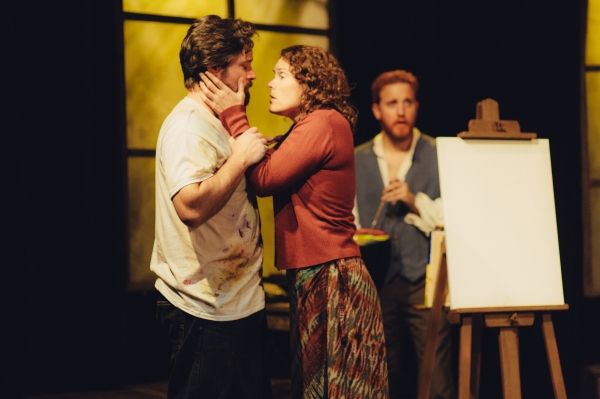 Steve Fisher as Patrick Stone, Nicole Jeannine Smith as Hailee and Jordan Foote as Vi Photo