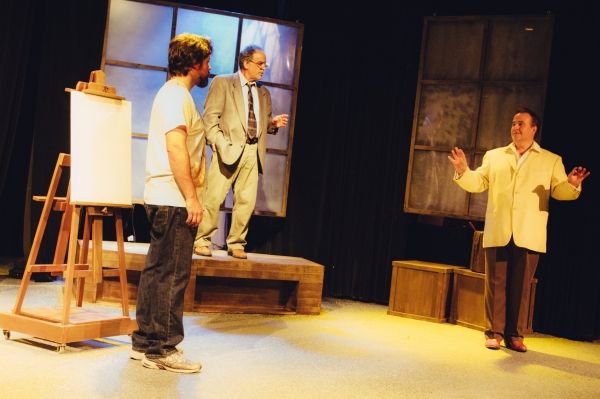 Steve Fisher (Patrick Stone), Greg Thompson (Dr. Miller) and Ned Averill-Snell (Bouch Photo
