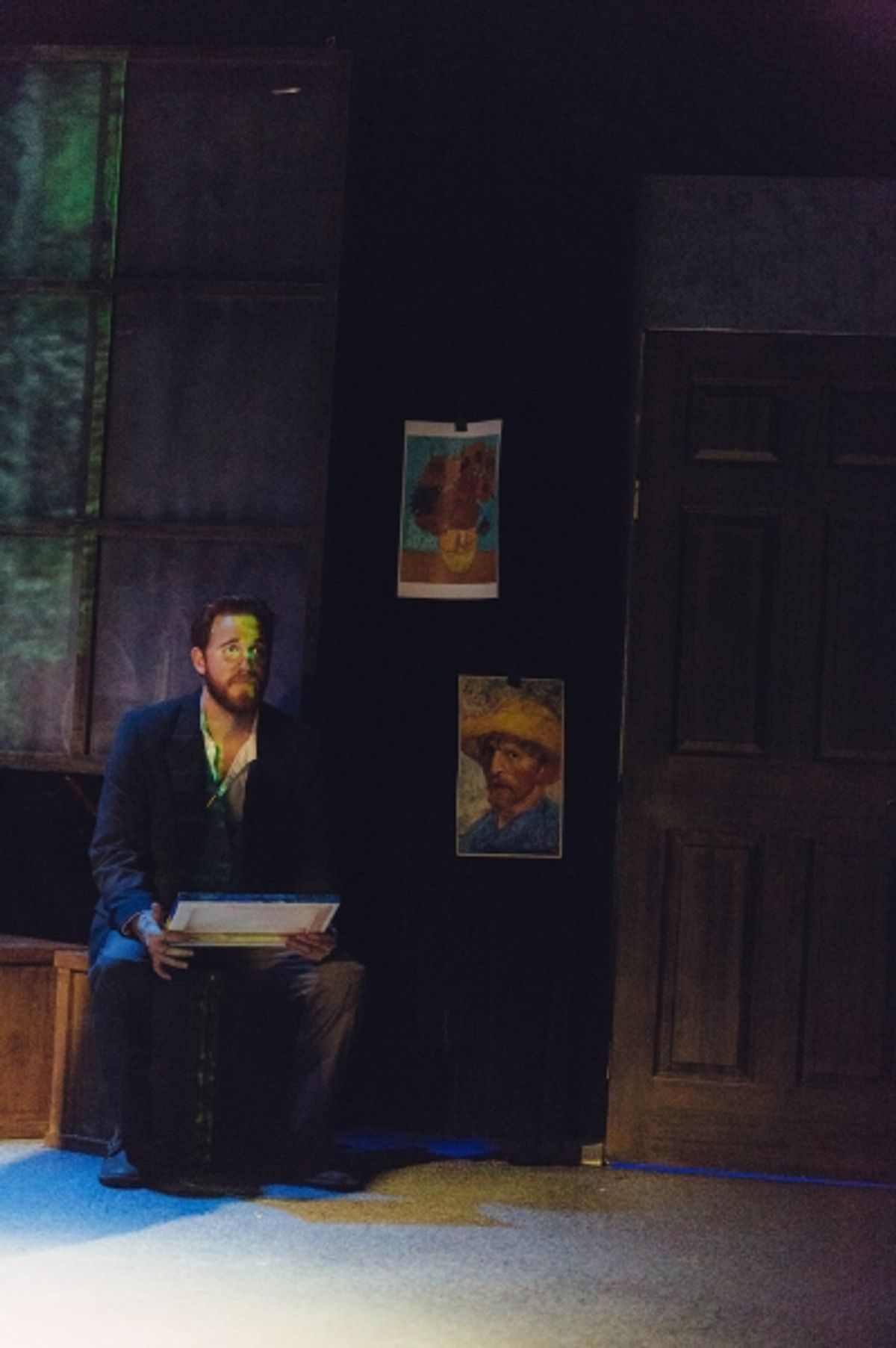 Jordan Foote as Vincent van Gogh at 