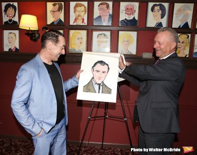 Max Klimavicius presentation to Alan Cumming Photo