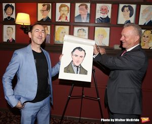 Max Klimavicius presentation to Alan Cumming @ BroadwayWorld Max Klimavicius presentation to Alan Cumming Photo