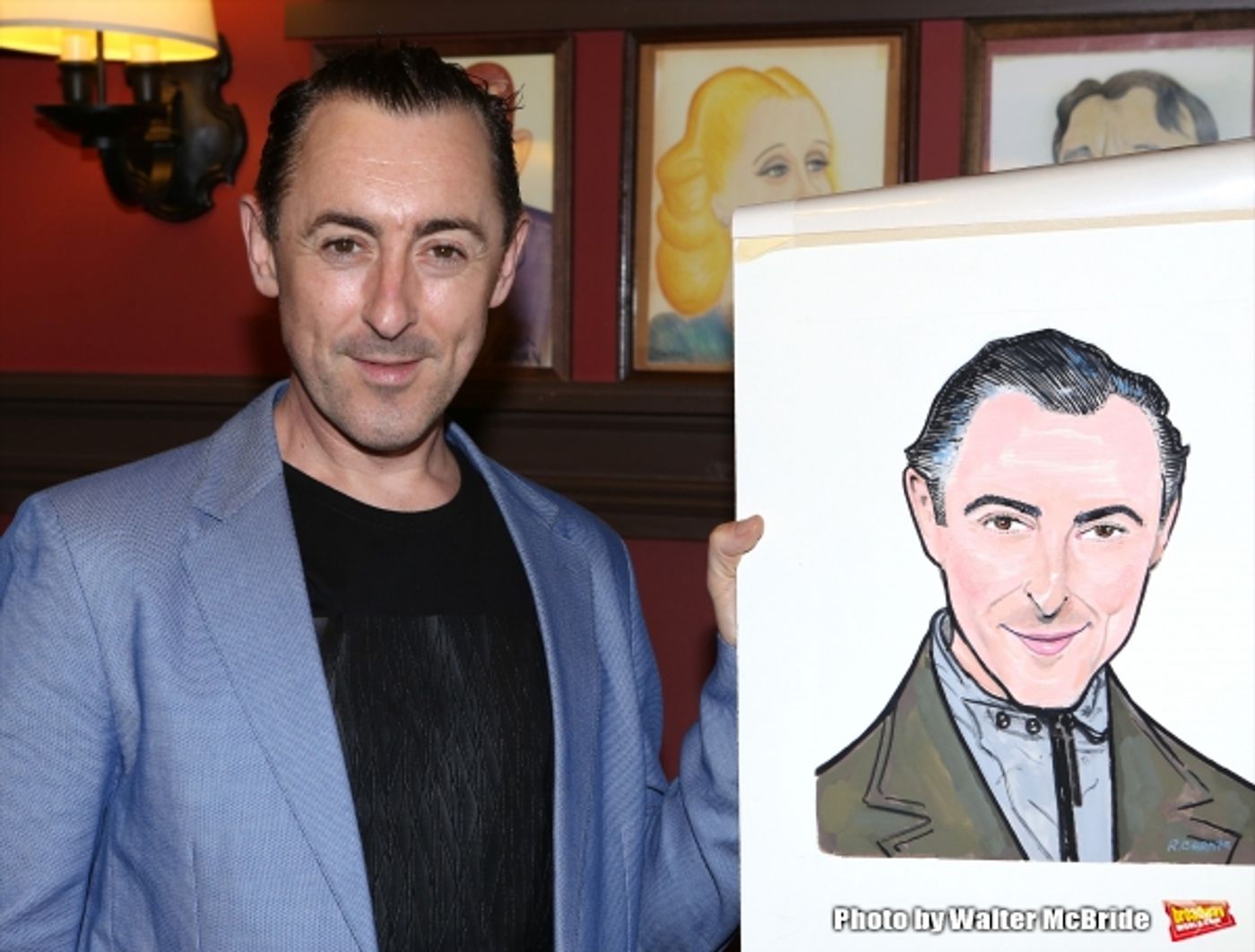 Photo Coverage: CABARET's Alan Cumming Unveils Sardi's Caricature!  Image