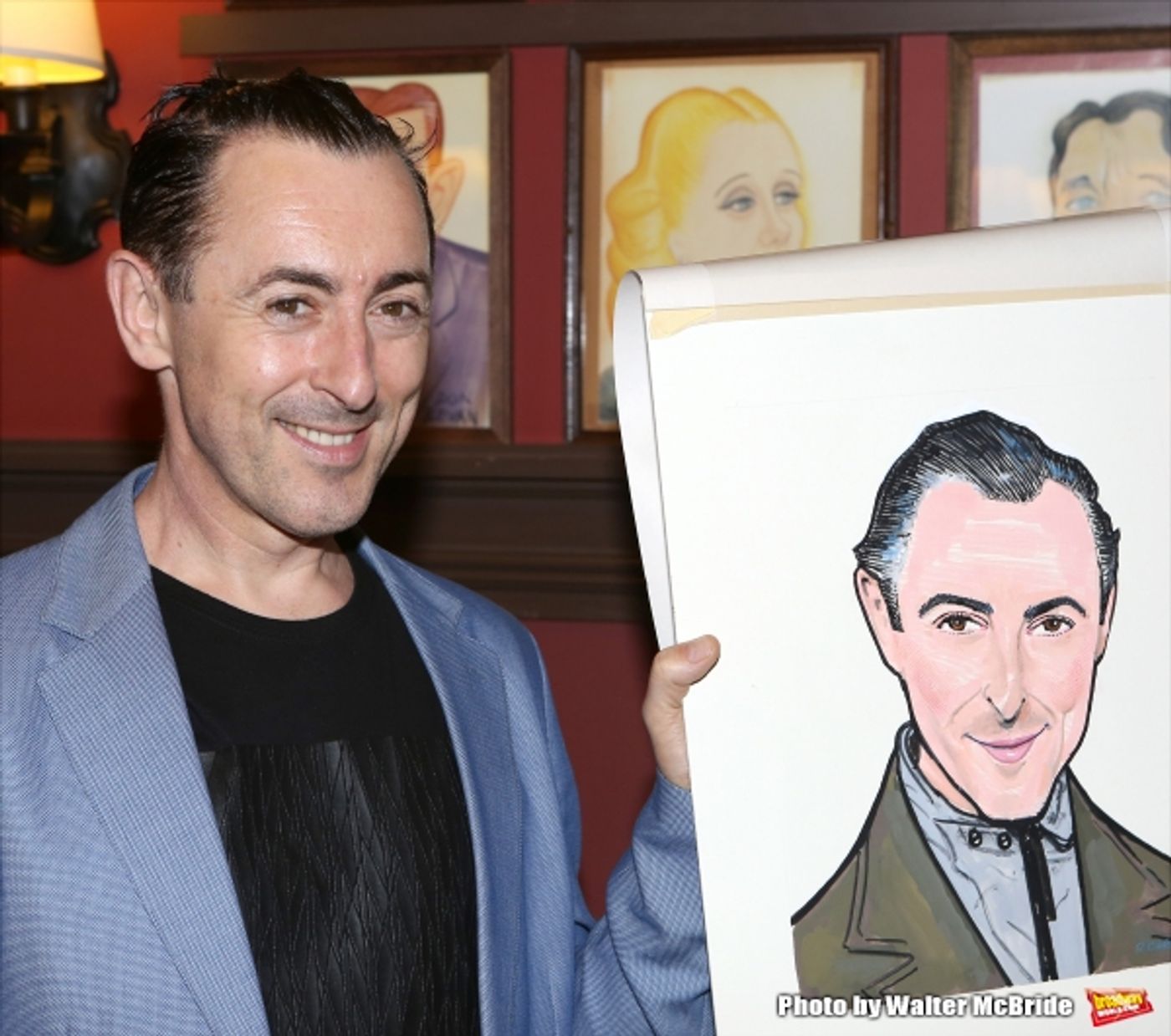 Photo Coverage: CABARET's Alan Cumming Unveils Sardi's Caricature!  Image