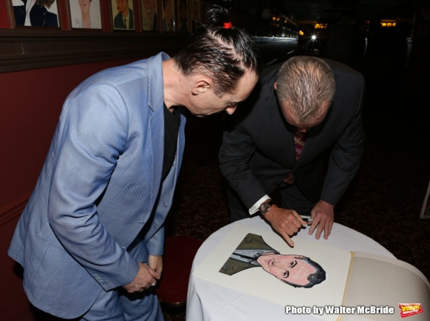Photo Coverage: CABARET's Alan Cumming Unveils Sardi's Caricature!  Image