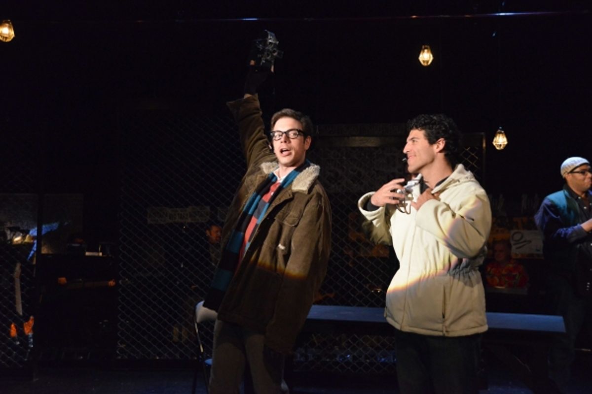Ben Berry (Mark) and Brandon Cordeiro (Benny) at 