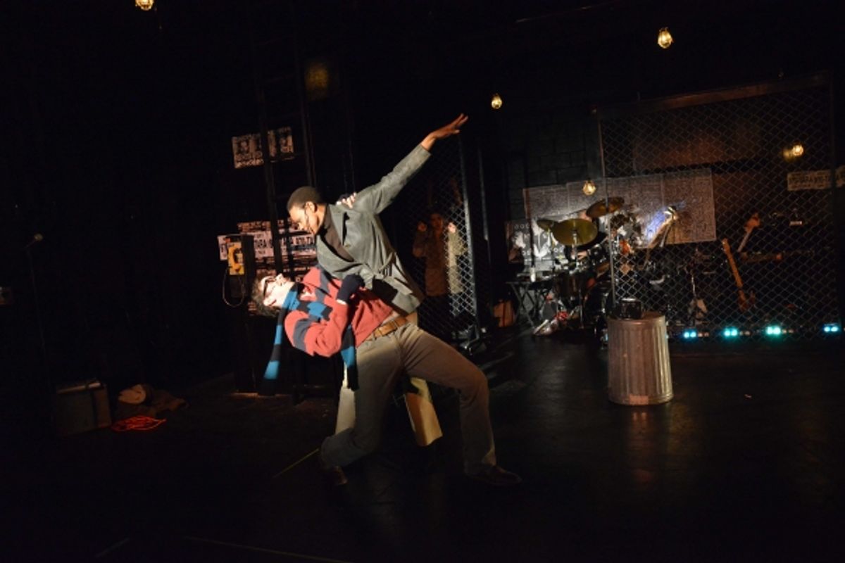 Ben Berry (Mark) and Darlene Van Alstyne (Joanne)  at 