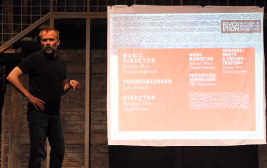 Photo Coverage: Cady Huffman, Kate Shindle & More Preview REVOLUTION IN THE ELBOW OF RAGNAR AGNARSSON FURNITURE PAINTER Image