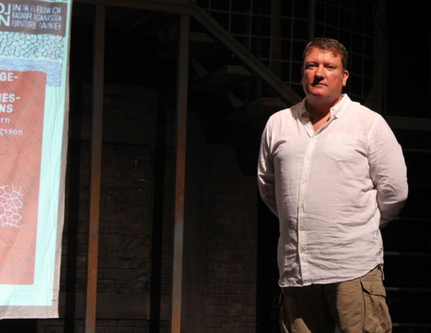 Photo Coverage: Cady Huffman, Kate Shindle & More Preview REVOLUTION IN THE ELBOW OF RAGNAR AGNARSSON FURNITURE PAINTER  Image