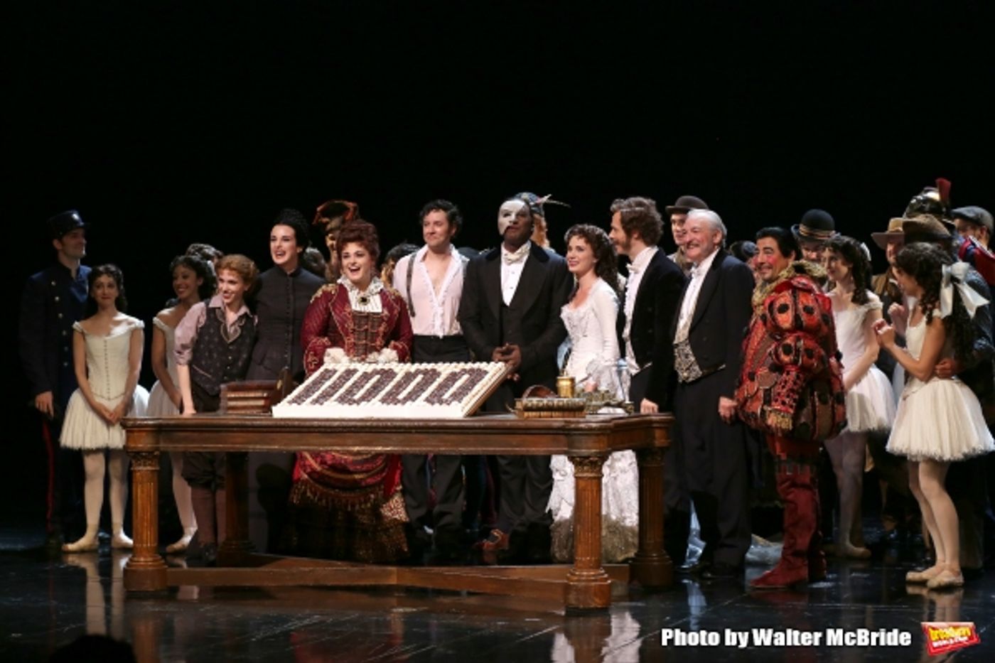 Photo Coverage: THE PHANTOM OF THE OPERA Celebrates 11,000th Performance on Broadway! Photo Coverage: THE PHANTOM OF THE OPERA Celebrates 11,000th Performance on Broadway! Image