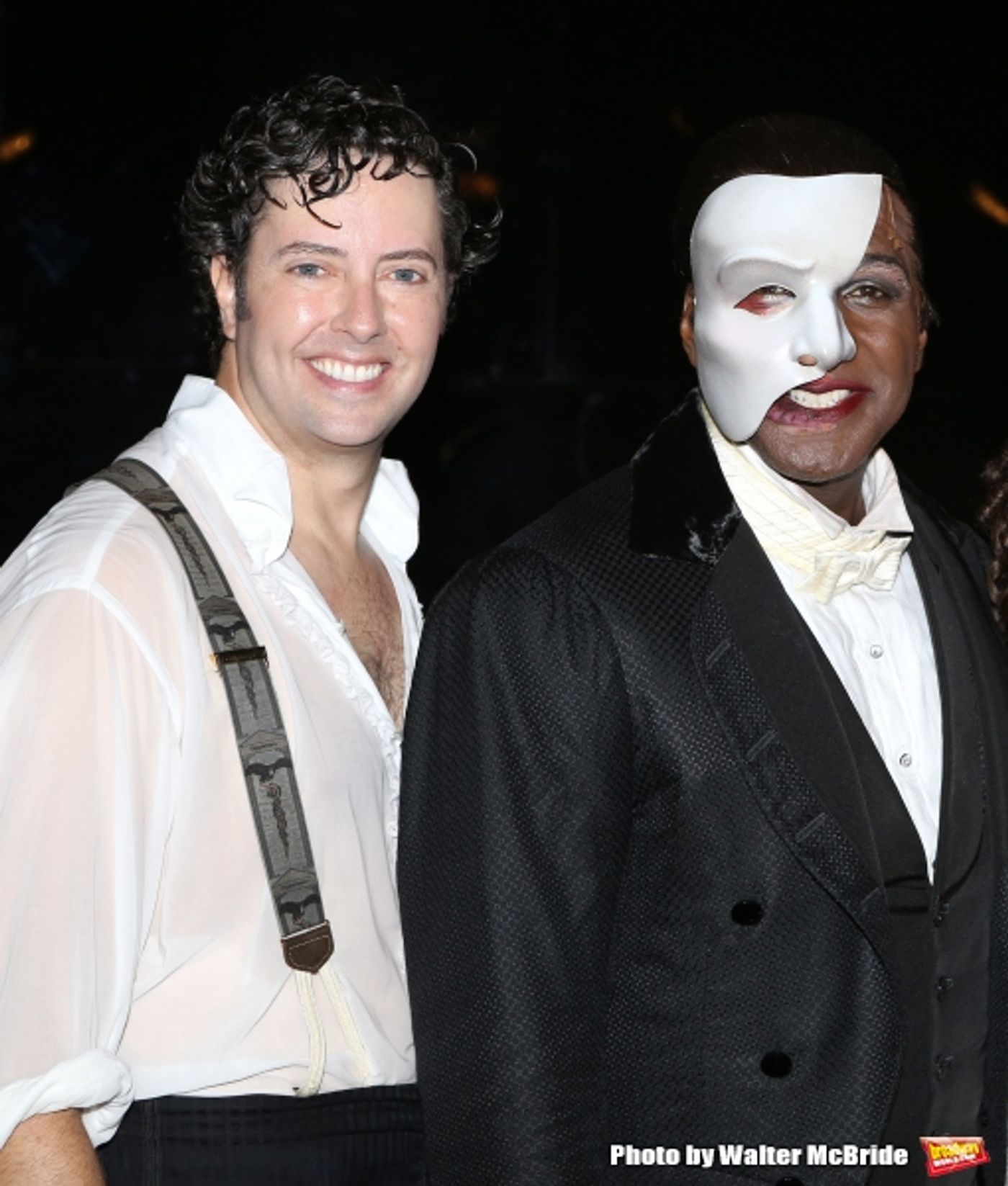 Photo Coverage: Norm Lewis, Sierra Boggess & THE PHANTOM OF THE OPERA Cast Celebrate 11,000 Backstage! Image