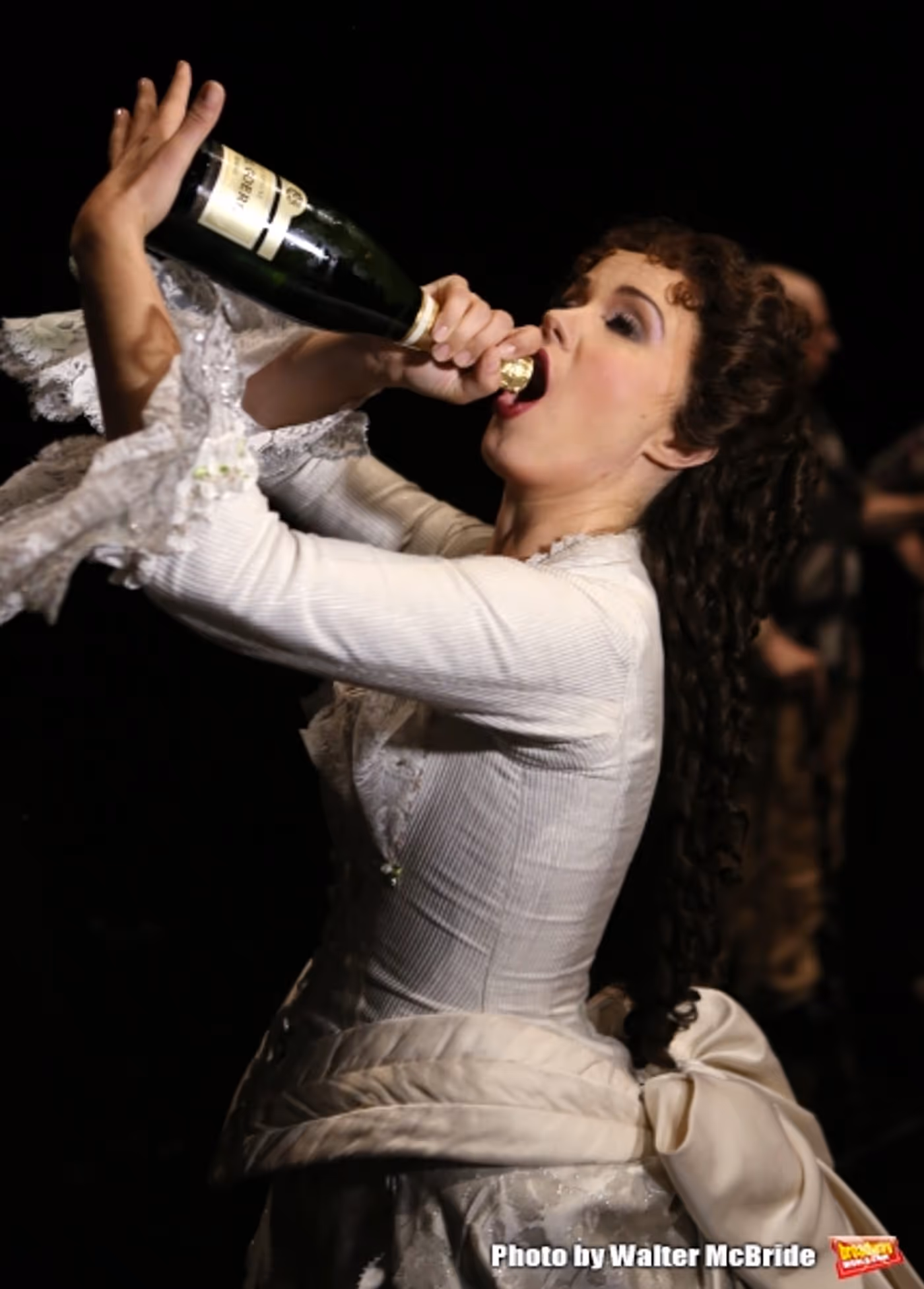 Photo Coverage: Norm Lewis, Sierra Boggess & THE PHANTOM OF THE OPERA Cast Celebrate 11,000 Backstage! Image