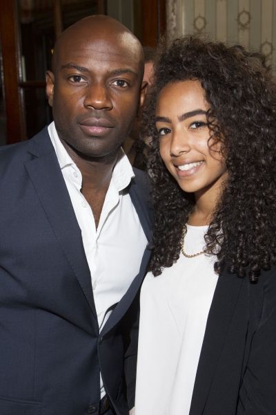 David Gyasi and Elena Gyasi  Photo