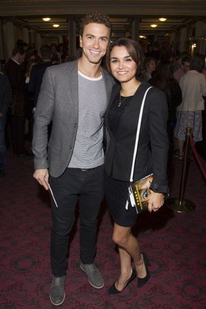 Richard Fleeshman and Samantha Barks @ BroadwayWorld Richard Fleeshman and Samantha Barks Photo