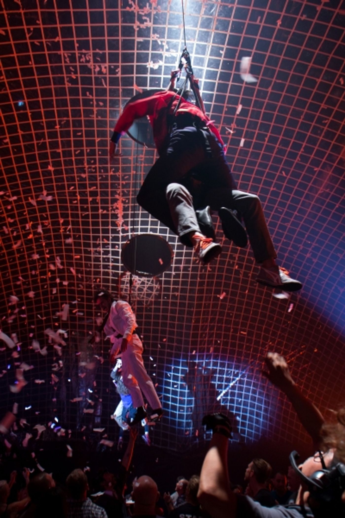 Photo Coverage: Fuerza Bruta Celebrates Opening Night of WAYRA Photo Coverage: Fuerza Bruta Celebrates Opening Night of WAYRA Image