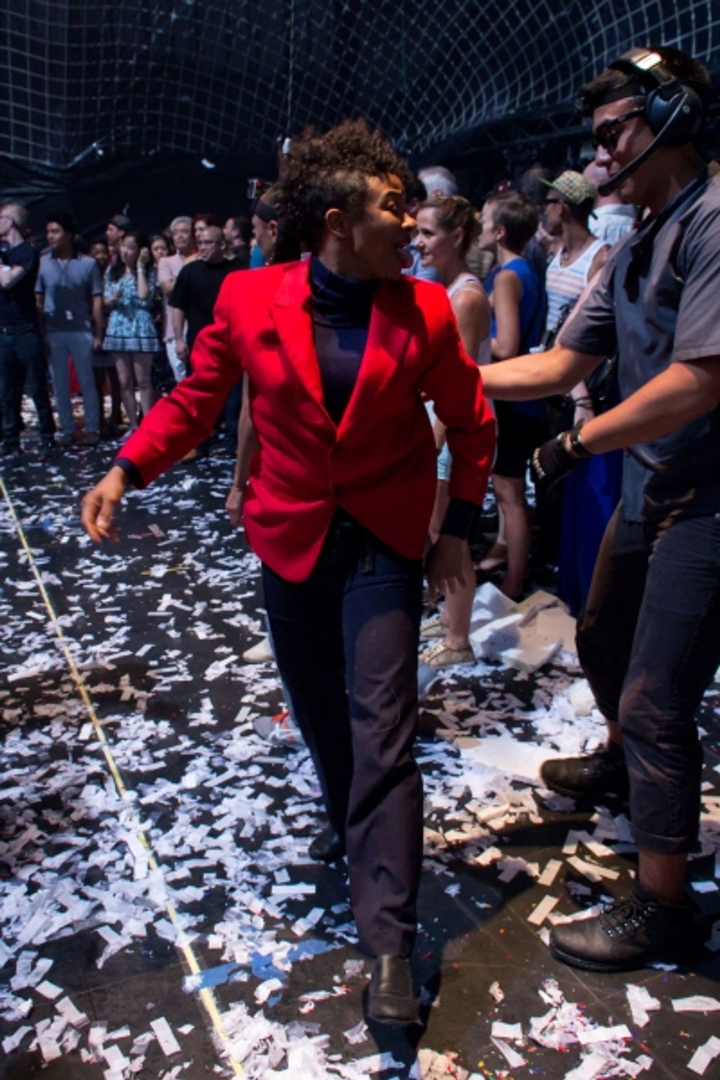 Photo Coverage: Fuerza Bruta Celebrates Opening Night of WAYRA Photo Coverage: Fuerza Bruta Celebrates Opening Night of WAYRA Image