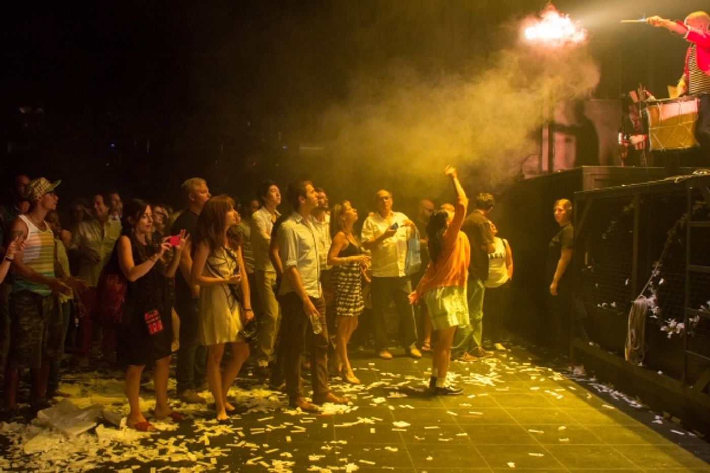 Photo Coverage: Fuerza Bruta Celebrates Opening Night of WAYRA Photo Coverage: Fuerza Bruta Celebrates Opening Night of WAYRA Image