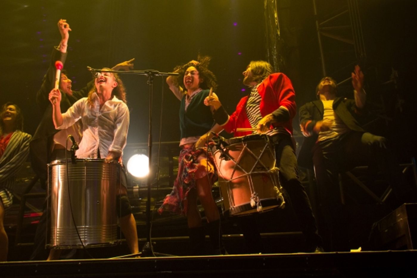 Photo Coverage: Fuerza Bruta Celebrates Opening Night of WAYRA Photo Coverage: Fuerza Bruta Celebrates Opening Night of WAYRA Image