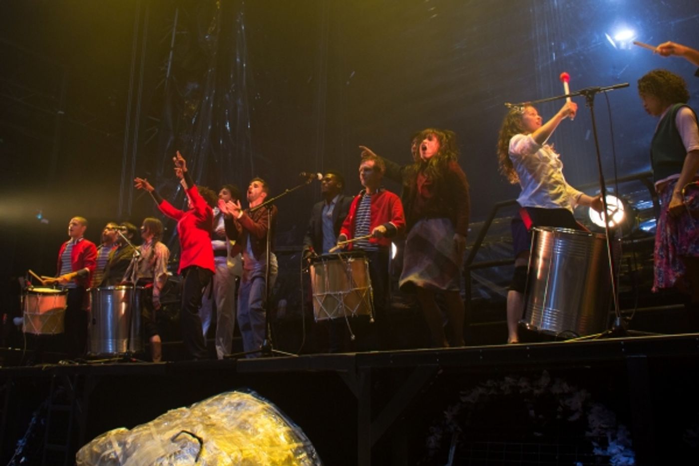 Photo Coverage: Fuerza Bruta Celebrates Opening Night of WAYRA Photo Coverage: Fuerza Bruta Celebrates Opening Night of WAYRA Image