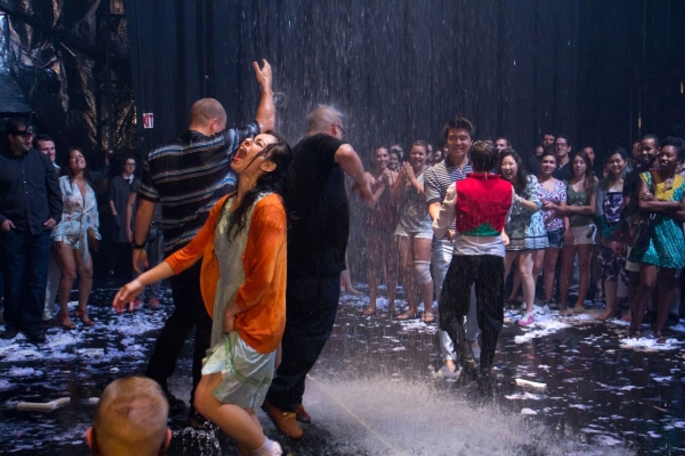 Photo Coverage: Fuerza Bruta Celebrates Opening Night of WAYRA Photo Coverage: Fuerza Bruta Celebrates Opening Night of WAYRA Image