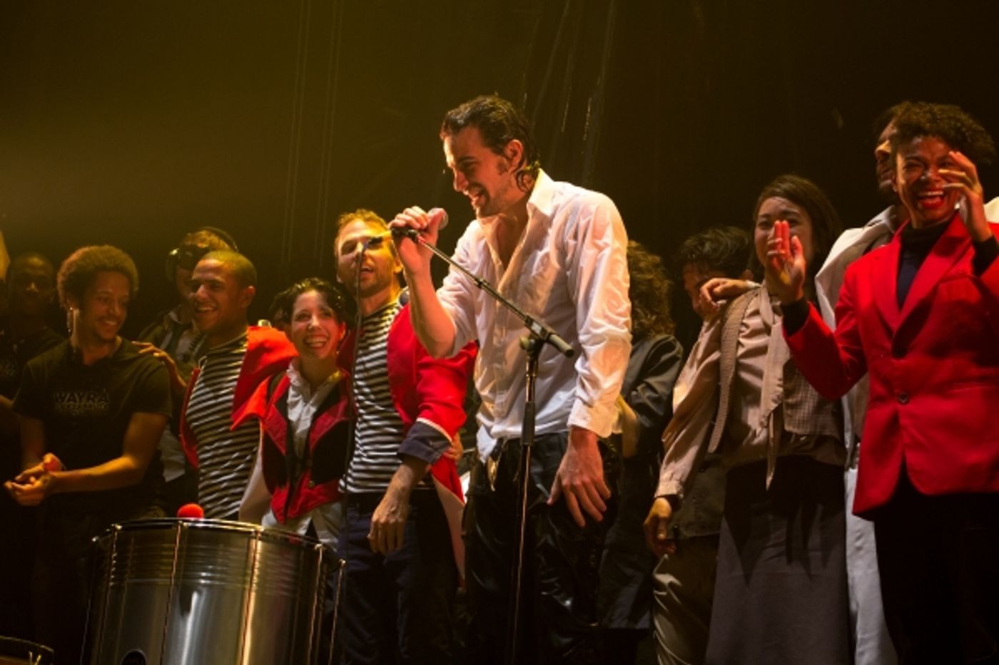 Photo Coverage: Fuerza Bruta Celebrates Opening Night of WAYRA Photo Coverage: Fuerza Bruta Celebrates Opening Night of WAYRA Image