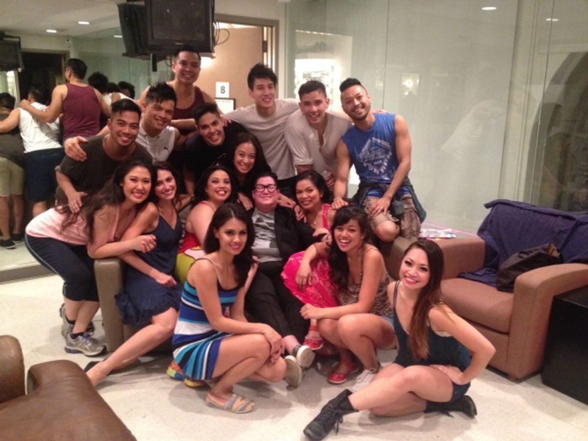 Lea Delaria and cast at 