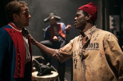 A view of Andrew Kober, Nathaniel Hackmann and Kyle ScatliffeÃ¢â‚¬â„¢s perf Photo