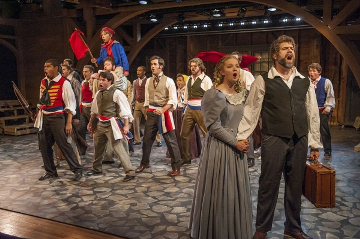 Photo Flash: First Look at Cortland Repertory Theatre's LES MISERABLES, Beginning Tonight  Image