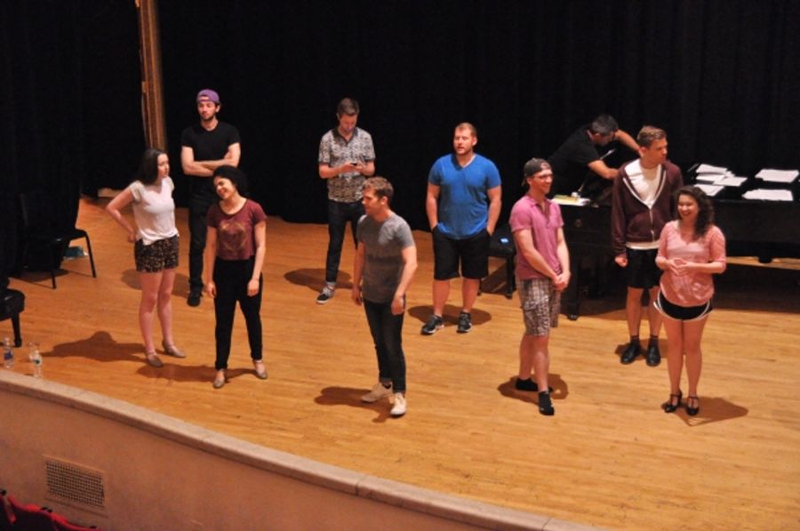 Photo Coverage: In Rehearsal for BROADWAY RISING STARS 2014! Image