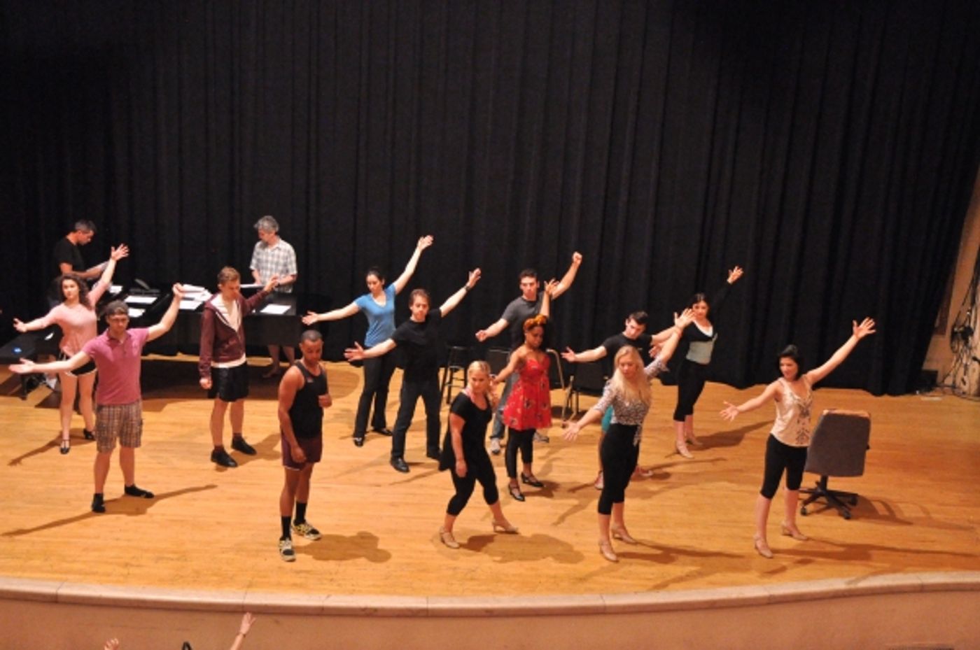 Photo Coverage: In Rehearsal for BROADWAY RISING STARS 2014!  Image