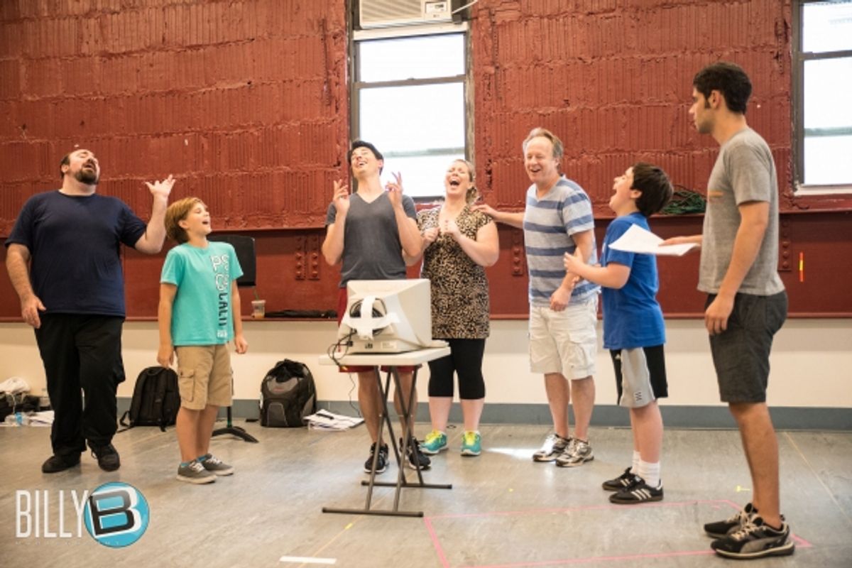 Adam Shapiro (JEEVES), Lucas Schultz, Michael Mahany, Heather Jane Rolff, Bob Walton, Noah Marlowe and Perry Sherman (PETER) at 