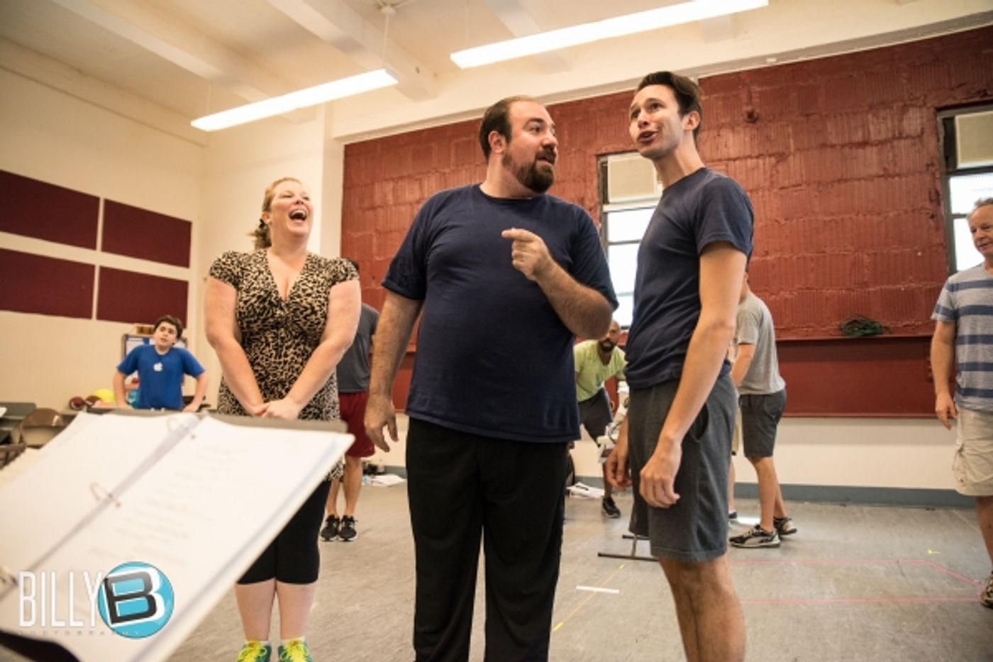 Photo Flash: In Rehearsal with NYMF's WIKIMUSICAL, Opening Next Week  Image